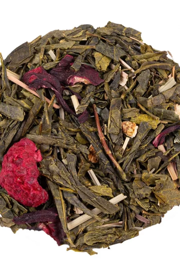 Ceai verde Raspberry Mojito ORGANIC, 50g - imagine 2