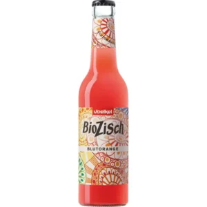 Bautura carbogazoasa BIO din portocale rosii, 330ml, VOELKEL