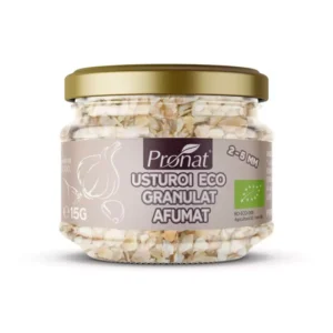 Usturoi bio granulat, afumat, 15g, Pronat